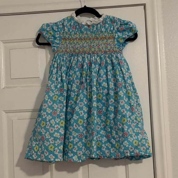 Mini Boden Blue Floral Kids Dress - Picture 1 of 6